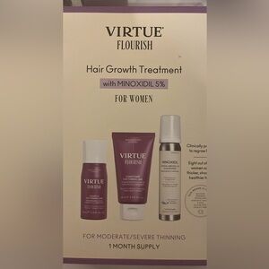 Virtue Flourish 1month Supply of Women’s Hair Loss Treatment